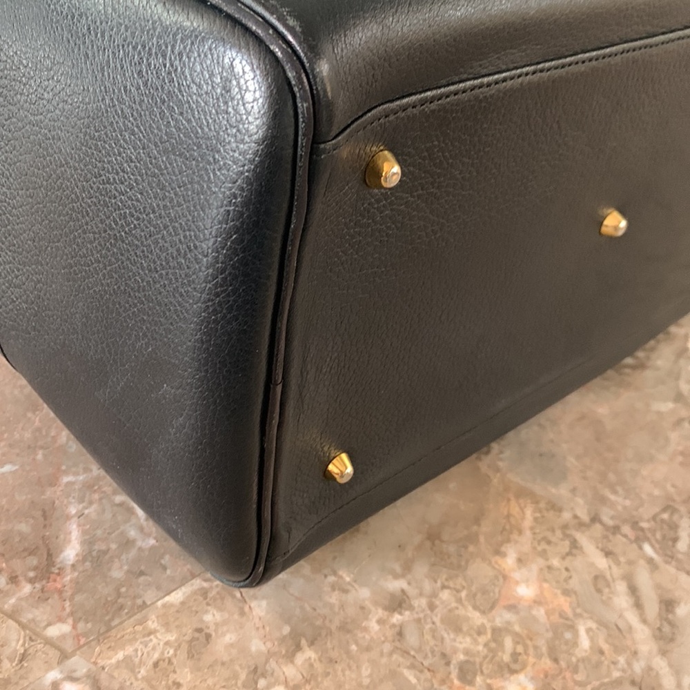 ❤️❤️sOLD❤️❤️Burberrys vintage Boston leather bag - Picture 7 of 14